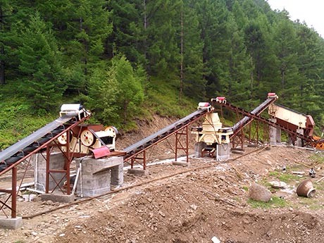 一套小型環保的砂石生產線多少錢？（一小時40噸）