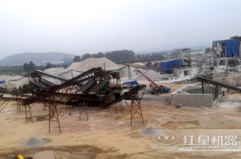 砂石生產線現場 砂石生產線現場