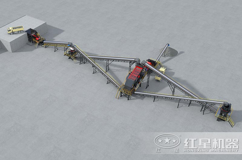 固定式制砂生產(chǎn)線