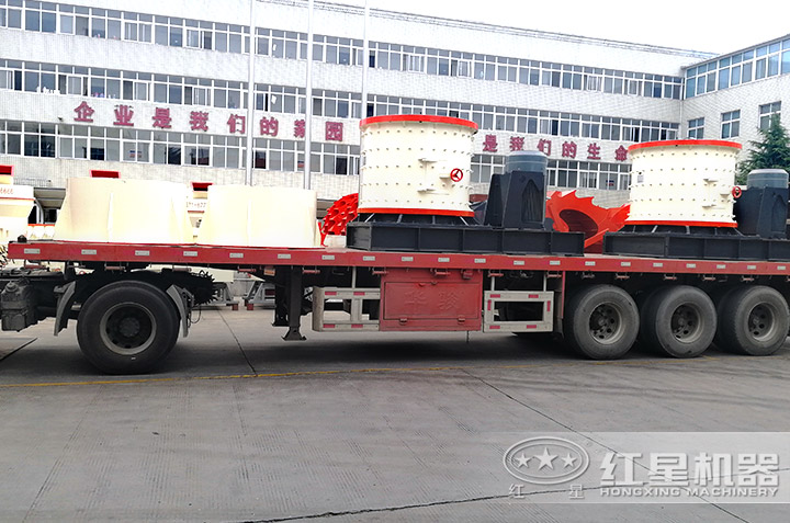 玻璃粉碎設備廠家發貨現場，快速投產用戶生產現場